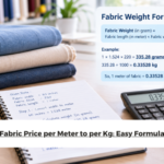 Fabric Price per Meter to per Kg: Easy Formula