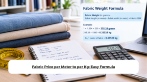 Fabric Price per Meter to per Kg: Easy Formula